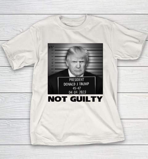 Trump Not Guilty Youth T-Shirt
