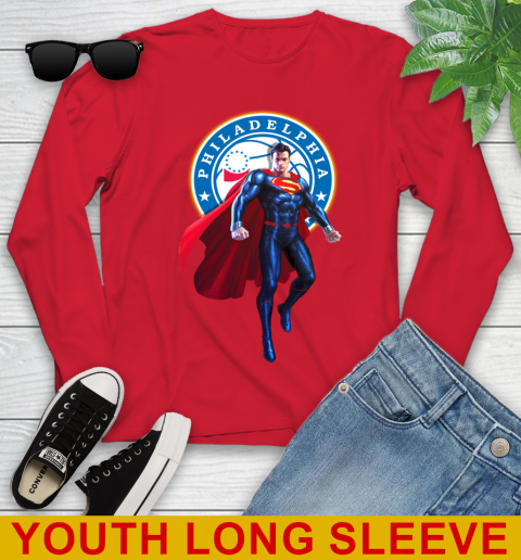 NBA Awesome Superman Basketball Sports Philadelphia 76ers 132
