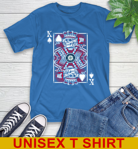 Seattle Mariners MLB Baseball The King Of Spades Death Cards Shirt T-Shirt 11