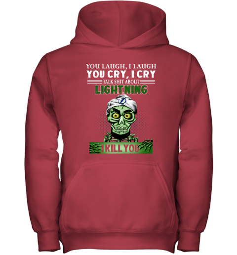NHL Talk Shit About Tampa Bay Lightning I Kill You Achmed The Dead Terrorist Jeffrey Dunham Hockey LNxOP38y3T1 youth hoodie 43 95 151514 front red