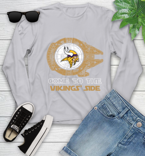 NFL Come To The Minnesota Vikings Wars Football Sports Youth Long Sleeve 5