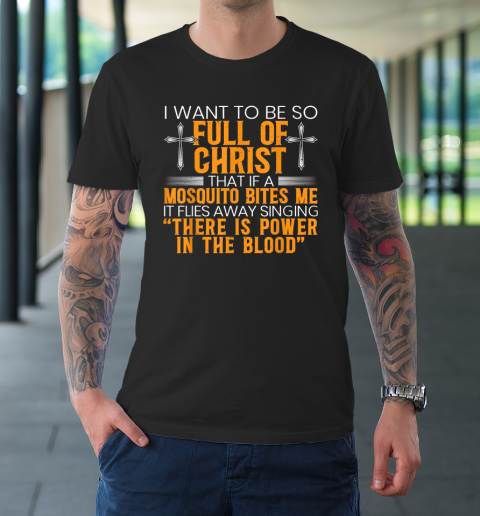 Funny Christian Religious Servant Of God Faithful Jesus T-Shirt