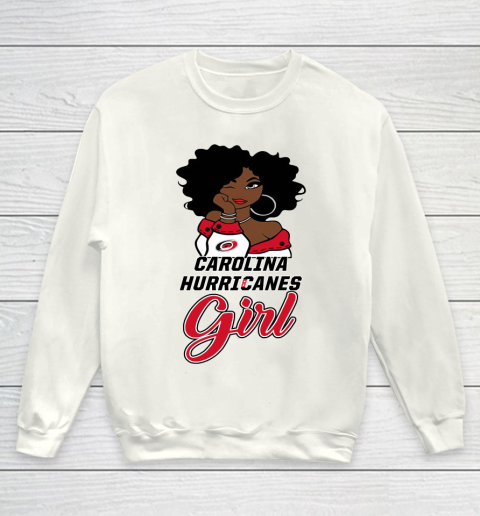 Carolina Hurricanes Girl NHL Youth Sweatshirt 2