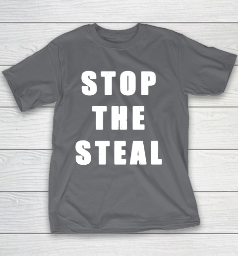 Stop The Steal Youth T-Shirt 5