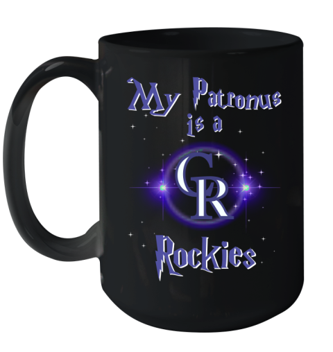 MLB Baseball Harry Potter My Patronus Is A Colorado Rockies Ceramic Mug 15oz