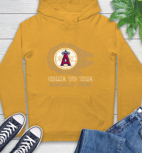 MLB Come To The Los Angeles Angels Side Star Wars Baseball Sports Hoodie 2