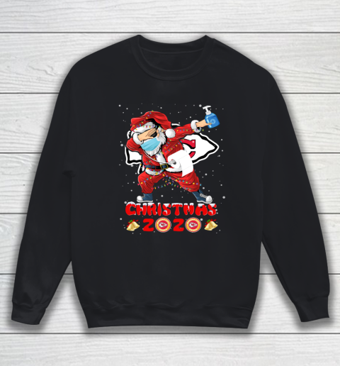 Kansas City Chiefs Funny Santa Claus Dabbing Christmas 2020 NFL Sweatshirt