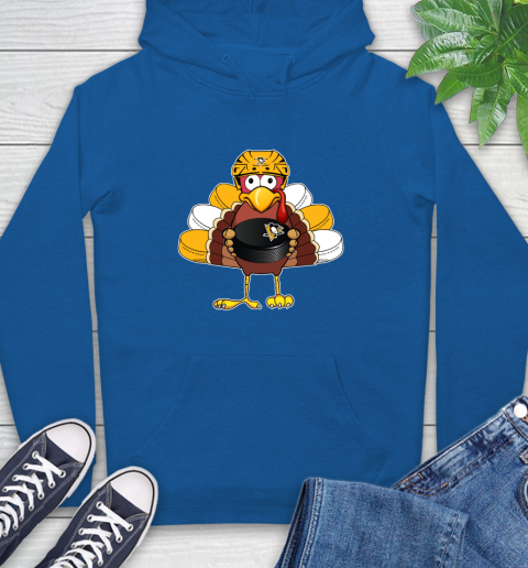 Pittsburgh Penguins Turkey Thanksgiving Day Hoodie 9