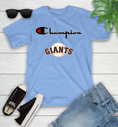 MLB Baseball San Francisco Giants Champion Shirt Youth T-Shirt 10