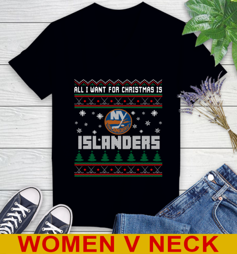 New York Islanders NHL Hockey All I Want For Christmas Is My Team Sports 73