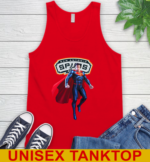 NBA Awesome Superman Basketball Sports San Antonio Spurs 75