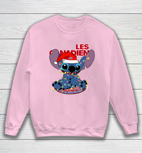 Montreal Canadiens NHL Hockey noel stitch Christmas Sweatshirt 5