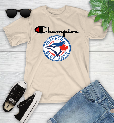 MLB Baseball Toronto Blue Jays Champion Shirt Youth T-Shirt 9