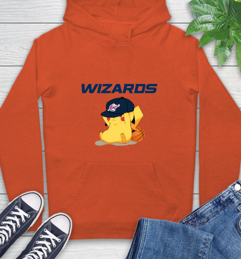 NBA Pikachu Basketball Sports Washington Wizards Hoodie 6 NBA Pikachu Basketball Sports Washington Wizards Hoodie - Image 6