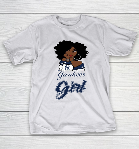 New York Yankeess Girl MLB T-Shirt 12