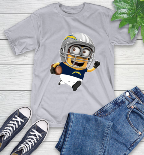 NFL San Diego Chargers Minions Disney Football Sports T-Shirt 6