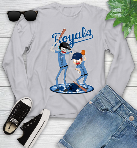 MLB Kansas City Royals Rick And Morty Baseball 129