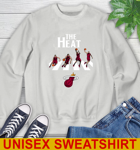 NBA Basketball Miami Heat The Beatles Rock Band Shirt Sweatshirt 5