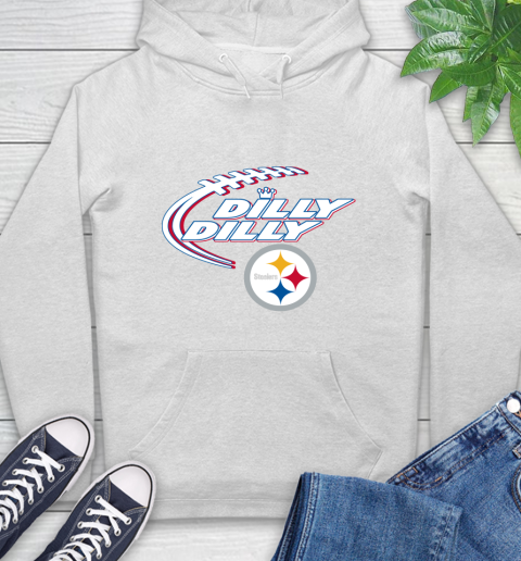 NFL Pittsburgh Steelers Dilly Dilly Football Sports Hoodie