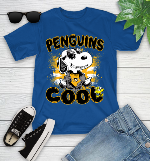 NHL Hockey Pittsburgh Penguins Cool Snoopy Shirt Youth T-Shirt 11 NHL Hockey Pittsburgh Penguins Cool Snoopy Shirt Youth T-Shirt - Image 11