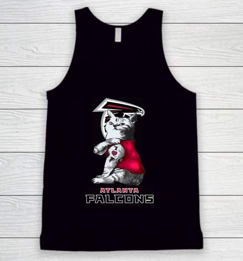 NFL Football My Cat Loves Atlanta Falcons Tank Top