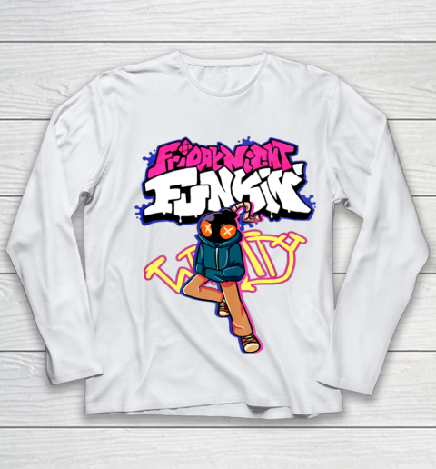 Friday Night Funkin Whitty Sprite Youth Long Sleeve