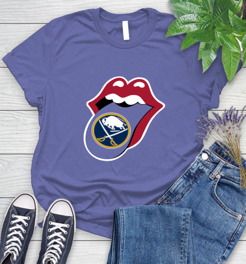 Buffalo Sabres NHL Hockey Lips I Root For My Team Adoring Fan 101