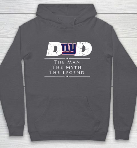 New York Giants NFL Football Dad The Man The Myth The Legend Hoodie 4