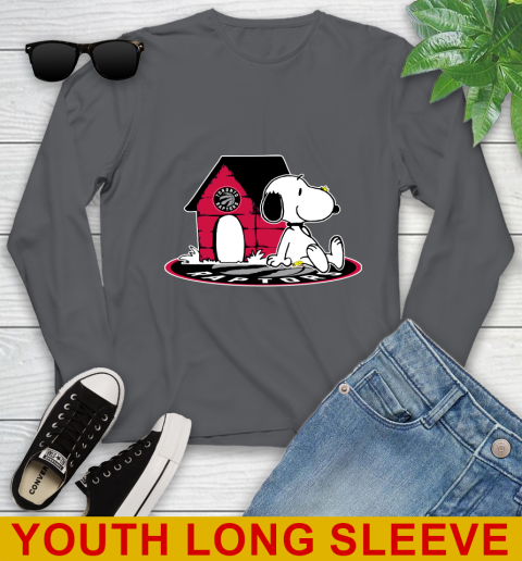 NBA Basketball Toronto Raptors Snoopy The Peanuts Movie Shirt Youth Long Sleeve 9