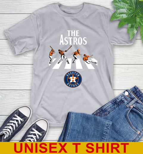 MLB Baseball Houston Astros The Beatles Rock Band Shirt T-Shirt 5