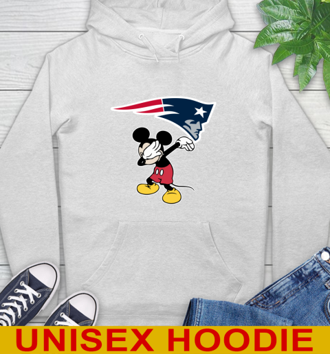 New England Patriots NFL Football Dabbing Mickey Disney Sports Hoodie