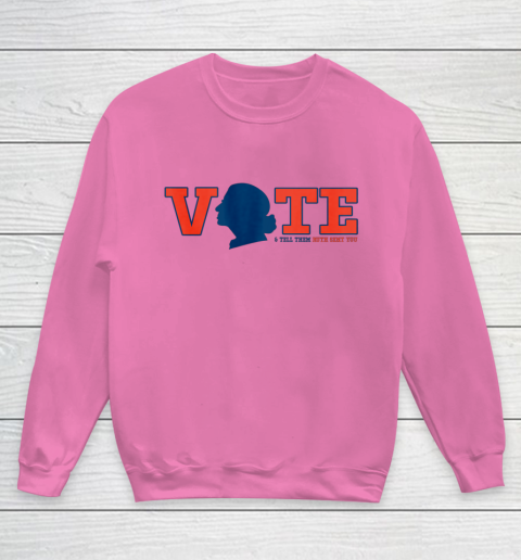 Vote Tell Them Ruth Sent You RBG Vote Shirt Notorious Youth Sweatshirt 3