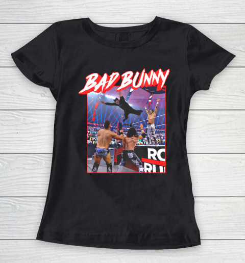 Bad Bunny WWE Women's T-Shirt