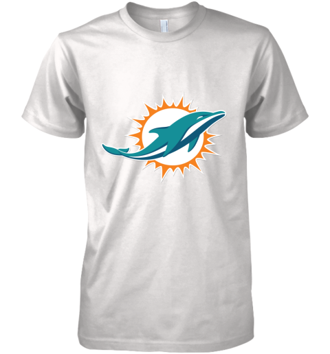 Miami Dolphins NFL Line by Fanatics Branded Aqua Vintage Victory Premium Men's T-Shirt