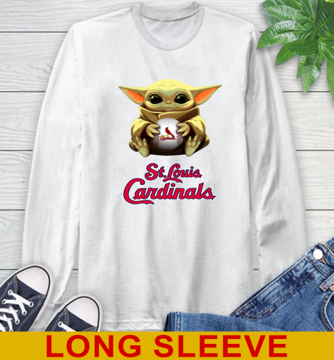 MLB Baseball St.Louis Cardinals Star Wars Baby Yoda Shirt 58