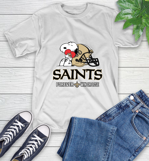 NFL The Peanuts Movie Snoopy Forever Win Or Lose Football New Orleans Saints