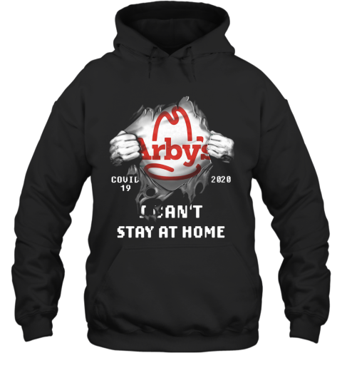 Arby'S Inside Me Covid 19 2020 I Can'T Stay At Home Hoodie
