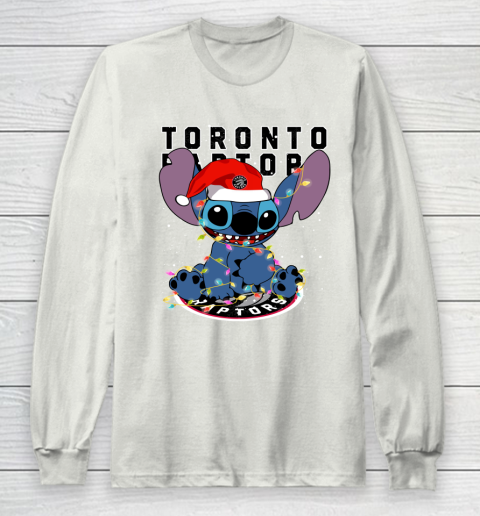 Toronto Raptors NBA noel stitch Basketball Christmas Long Sleeve T-Shirt 9