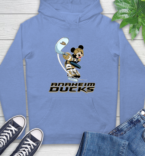 NHL Hockey Anaheim Ducks Cheerful Mickey Mouse Shirt Hoodie - Image 13
