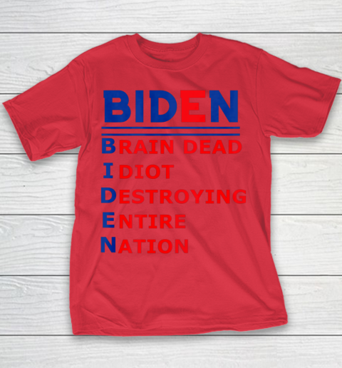 Republicans voter Anti Joe Biden Youth T-Shirt 6
