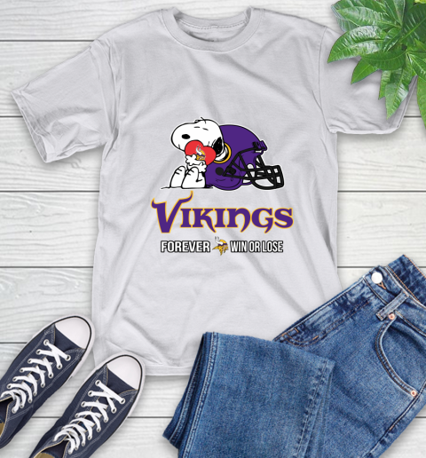 NFL The Peanuts Movie Snoopy Forever Win Or Lose Football Minnesota Vikings 12