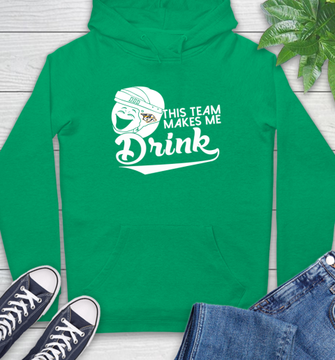 Nashville Predators NHL Hockey This Team Makes Me Drink Adoring Fan Hoodie 8