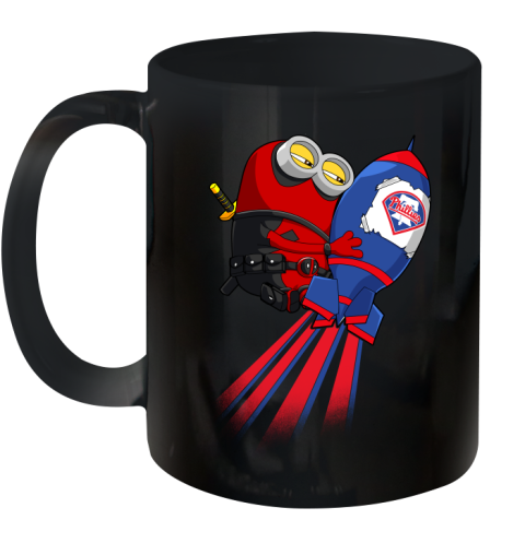 MLB Baseball Philadelphia Phillies Deadpool Minion Marvel Shirt Ceramic Mug 11oz MLB Baseball Philadelphia Phillies Deadpool Minion Marvel Shirt Ceramic Mug 11oz