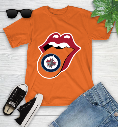 Winnipeg Jets NHL Hockey Lips I Root For My Team Adoring Fan 109