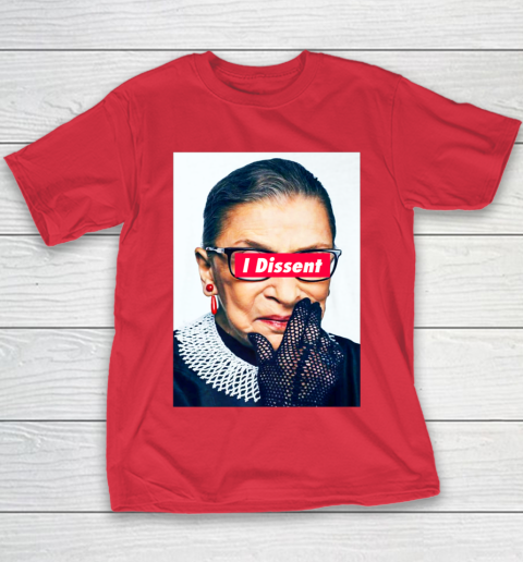 Notorious RBG  I Dissent Youth T-Shirt 7