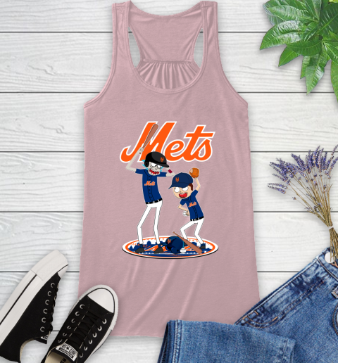 MLB New York Mets Rick And Morty Baseball 47