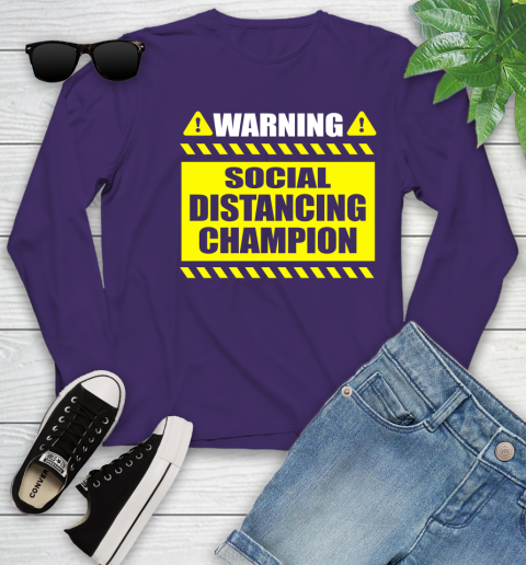 Coronavirus Shirt  Warning Social Distancing Champion 116