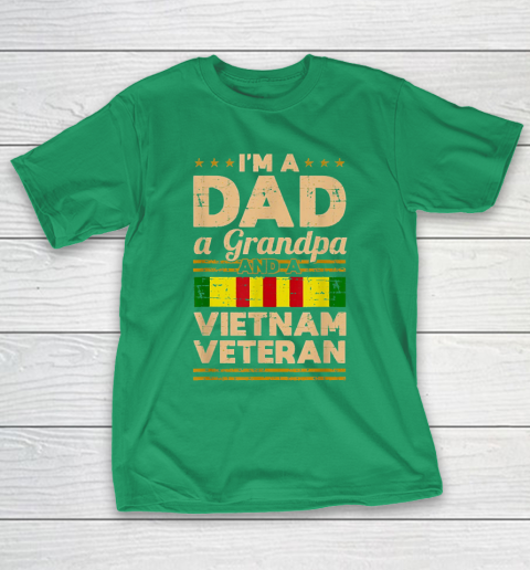 Grandpa Funny Gift Apparel  Dad Grandpa Vietnam Veteran Vintage Men's Gift T-Shirt 5