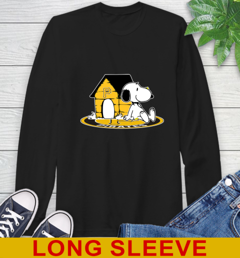 MLB Baseball Pittsburgh Pirates Snoopy The Peanuts Movie Shirt Long Sleeve T-Shirt 2