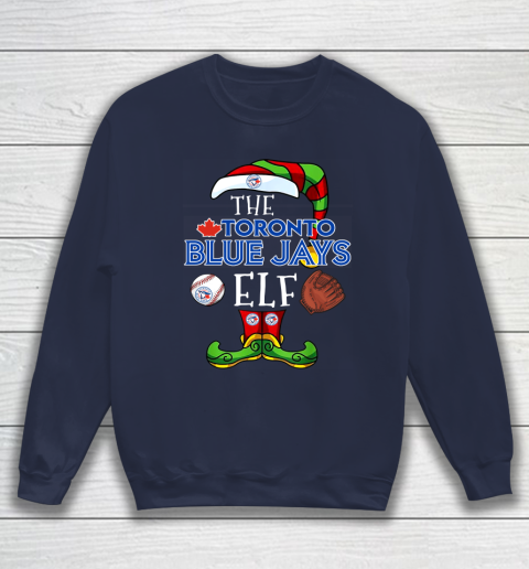 Toronto Blue Jays Christmas ELF Funny MLB Sweatshirt 2